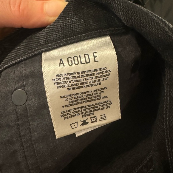 agolde high waisted shorts - Picture 4 of 5